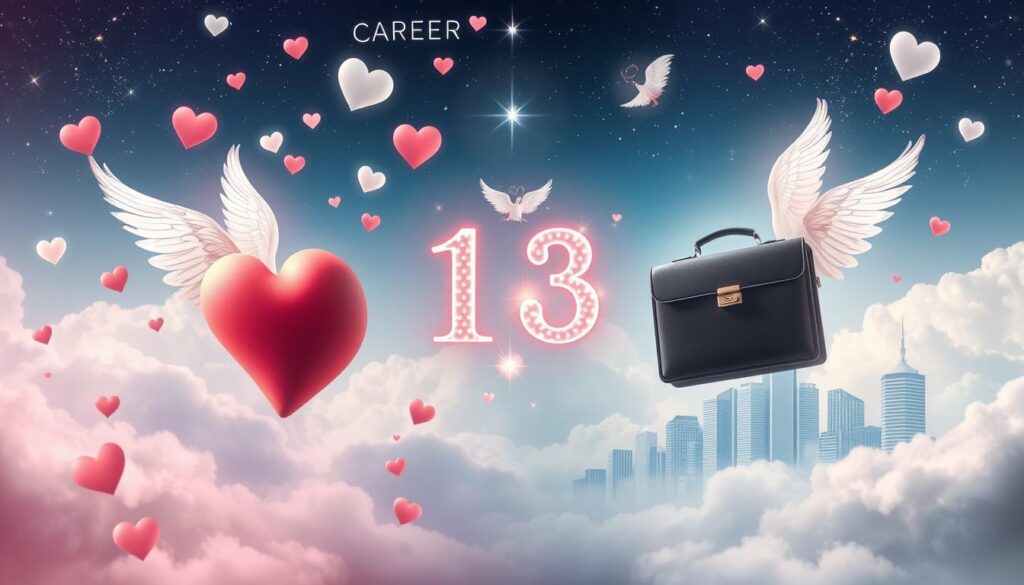 angel numbers in love and career