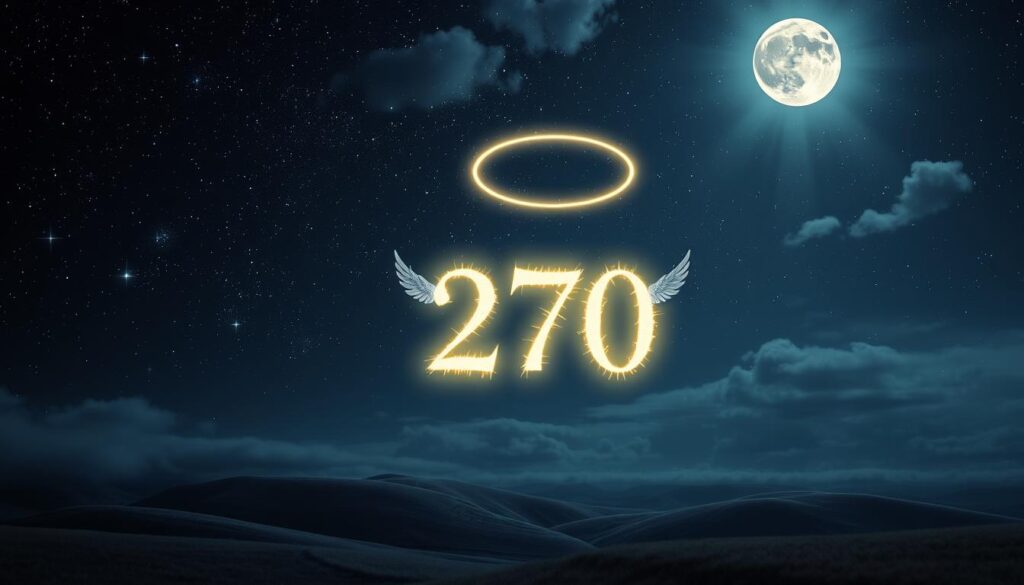 significance of seeing 270 angel number