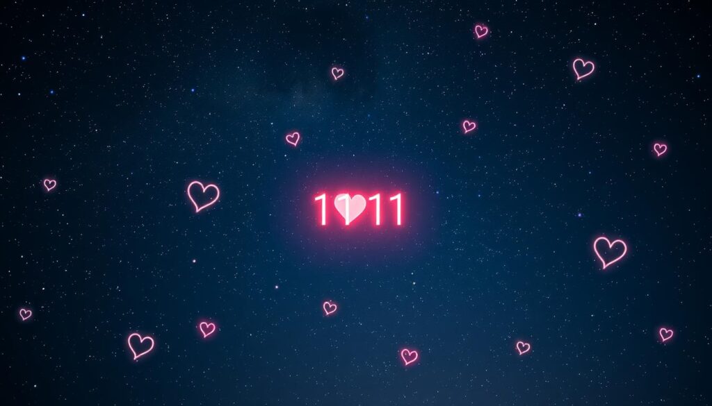 why do i keep seeing 111 and 1111 in love