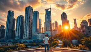 career shifts and financial prosperity